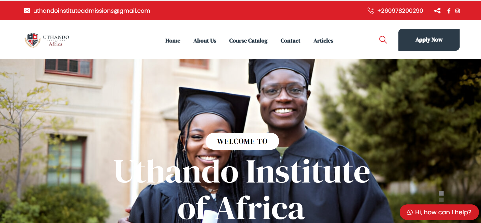 Uthando Institute of Africa preview 1